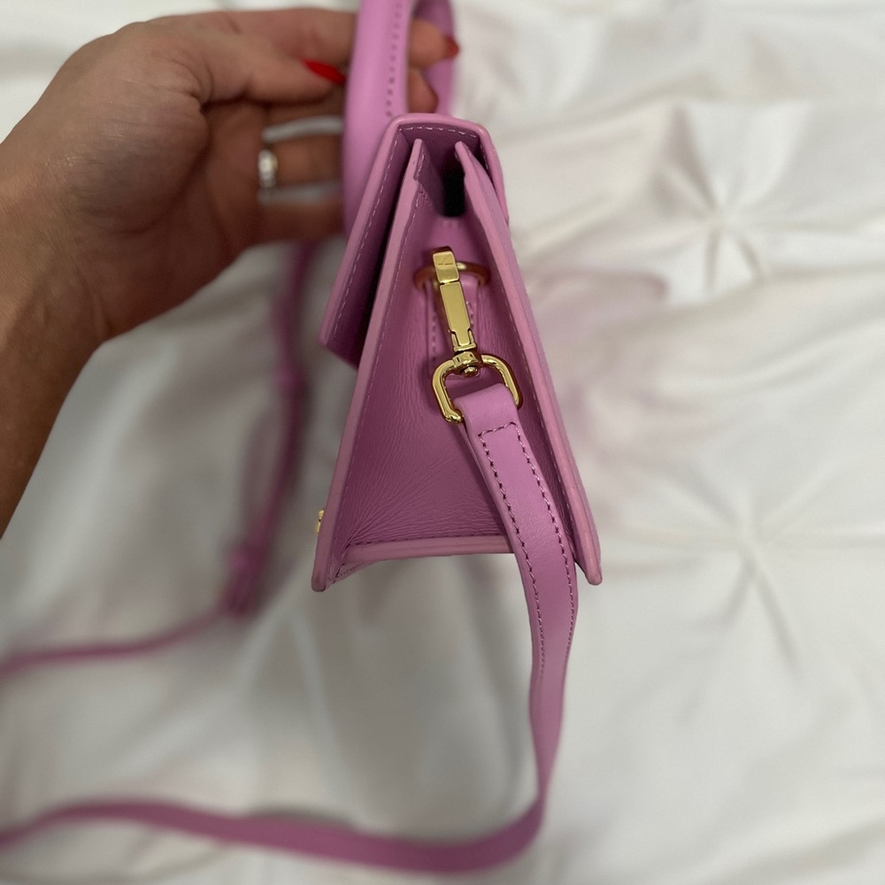 Jacquemus Pink Mini Bag with Structured Design and Top Handle - Picture 5 of 11